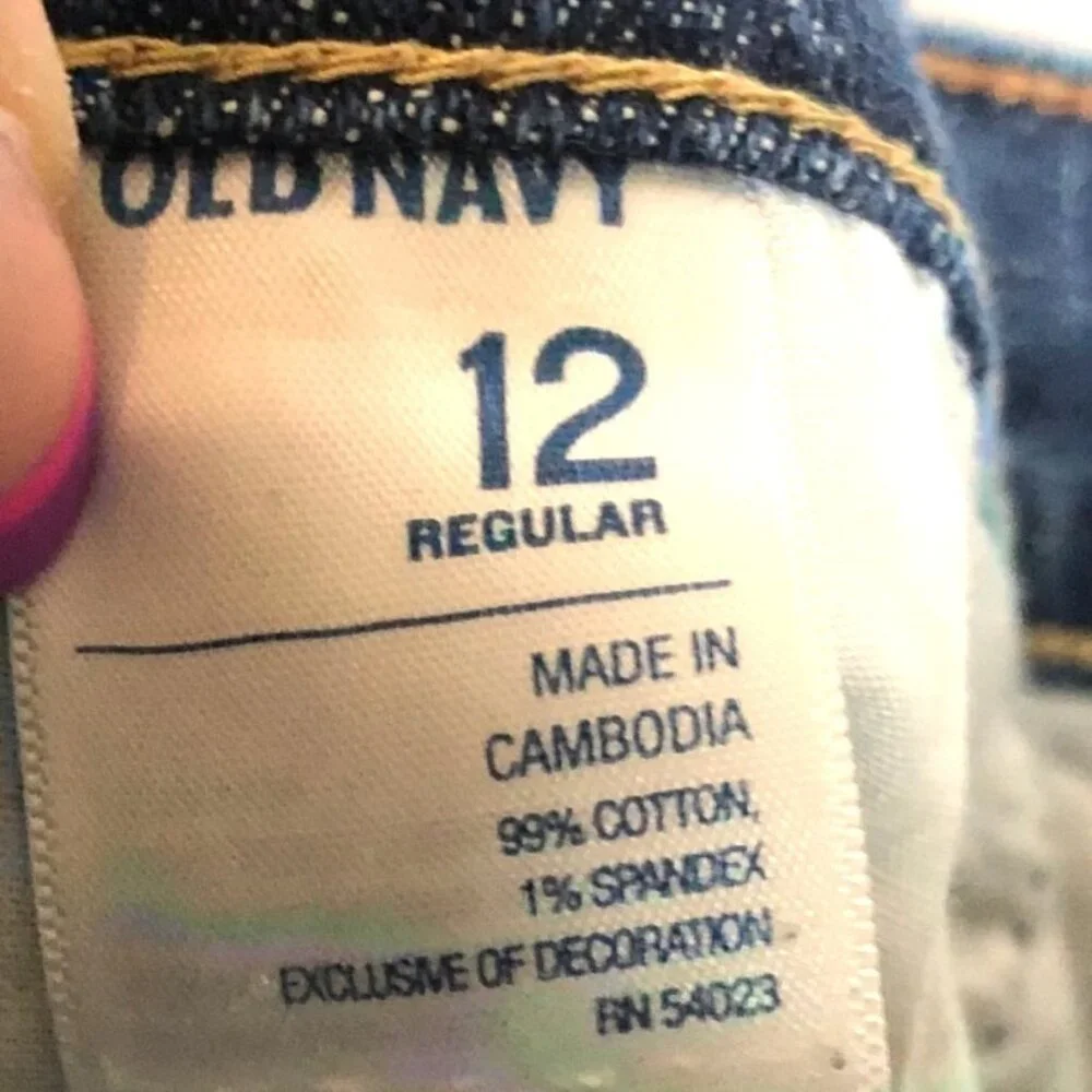 Old Navy Womens Bootcut Jeans Medium Wash Denim Size 8 - Picture 8 of 9